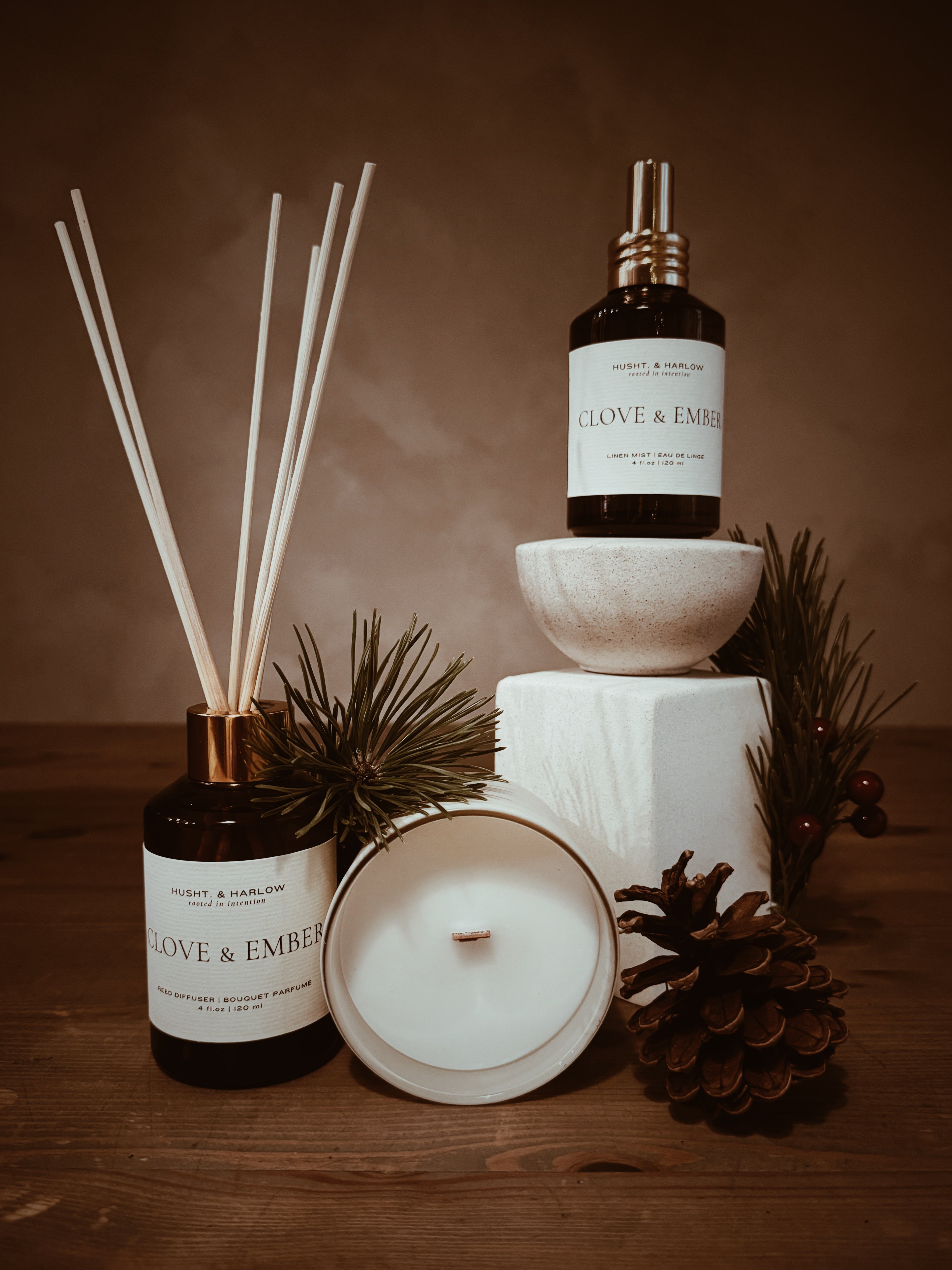 CLOVE & EMBER ROOM + LINEN MIST