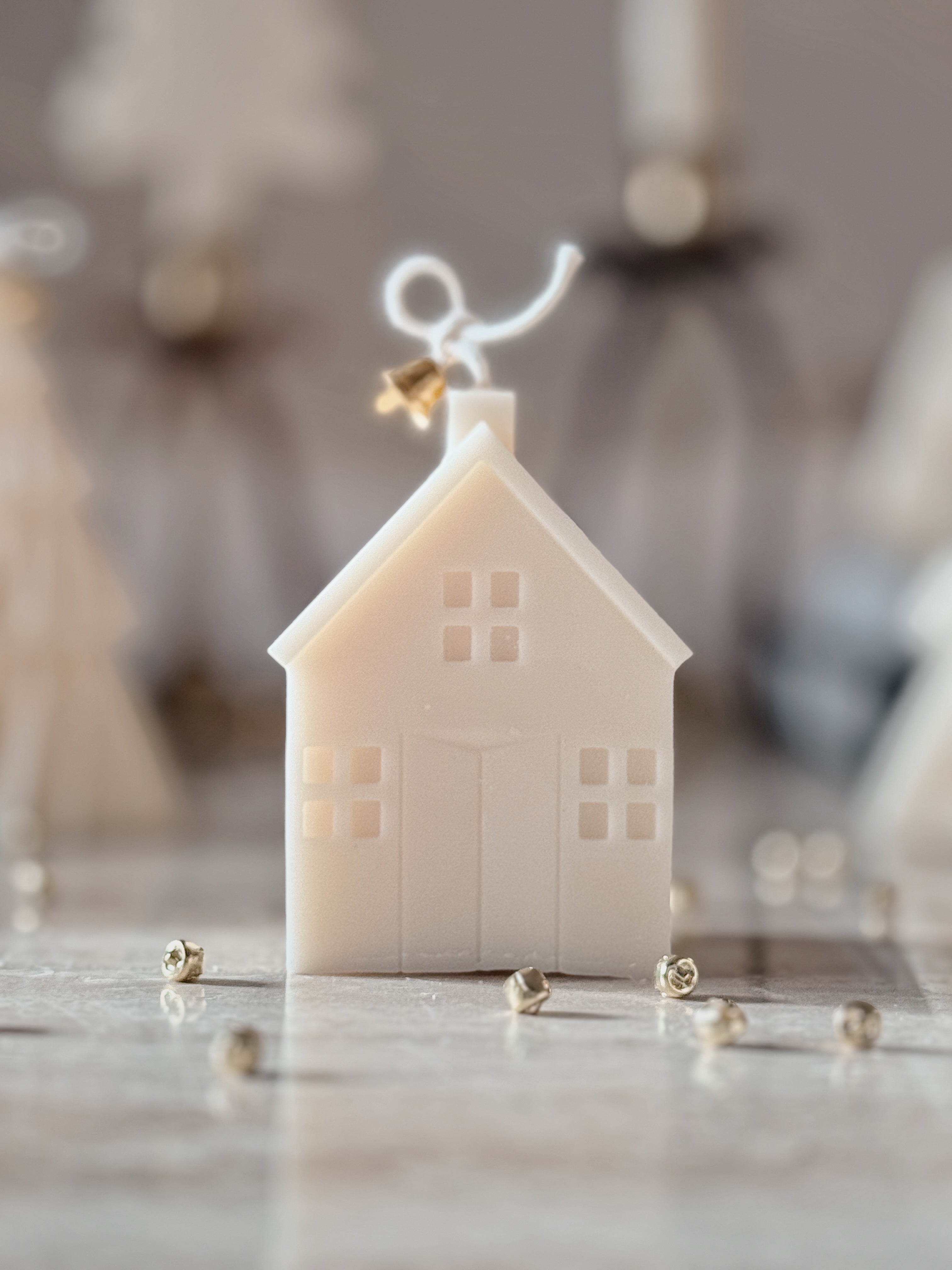 Nordic House Christmas Village Candle