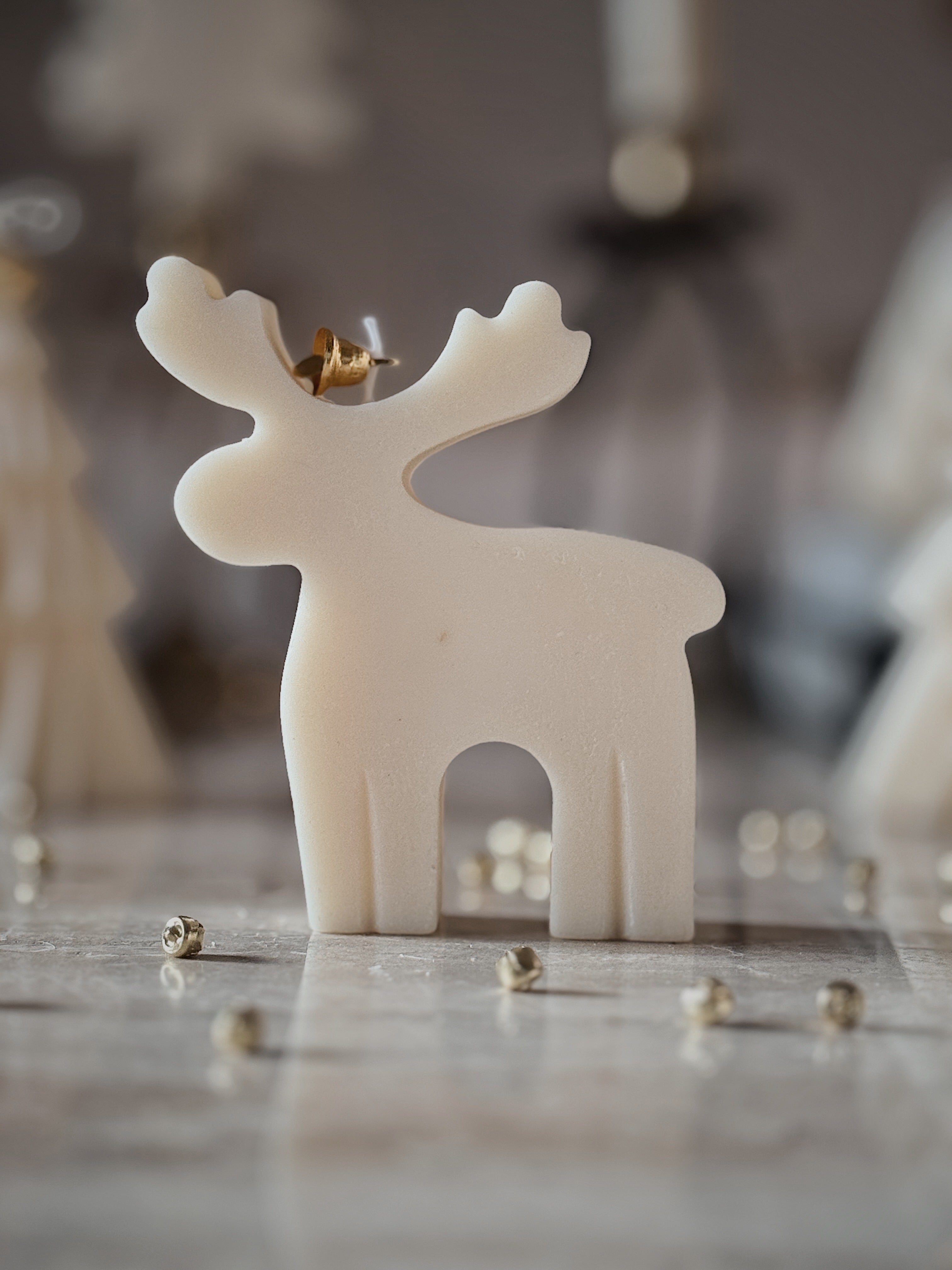 Reindeer Candle