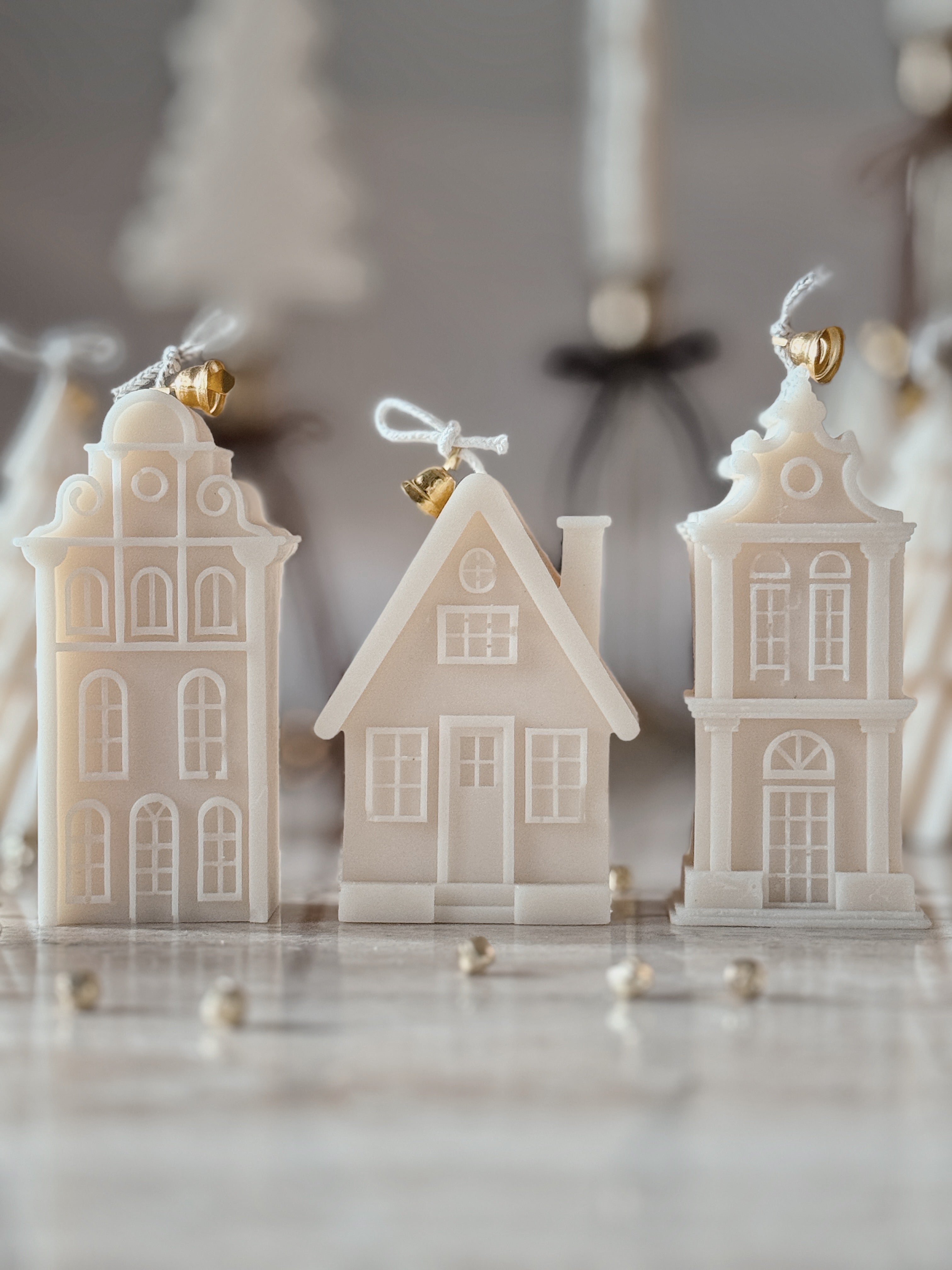 Small Christmas Village Set